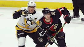 How did the Senators dominate the Penguins?