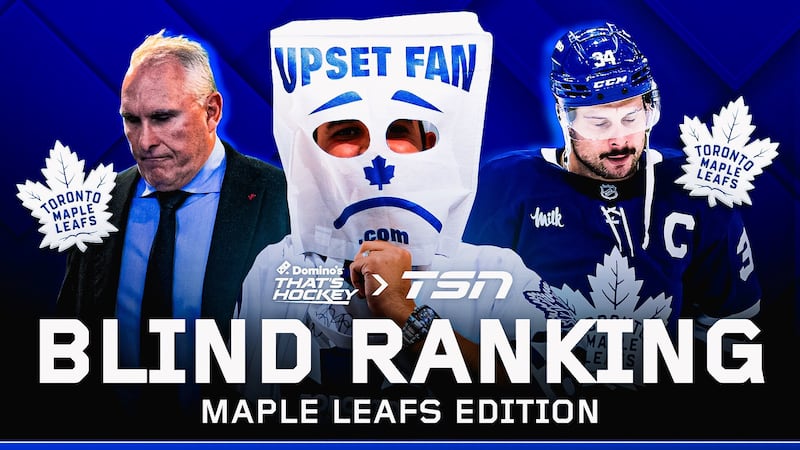 Blind ranking five major Maple Leafs problems 